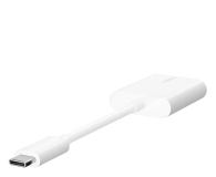 Belkin Adapter 2/USB-C do audio i ładowania PD 60W, biały - 1330451 - zdjęcie 4
